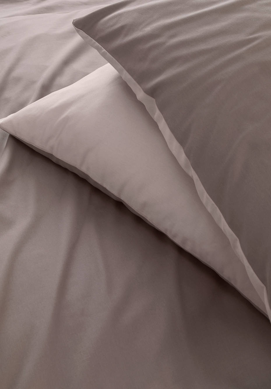 Satin Wendebettwäsche-Set aus reiner Bio-Baumwolle