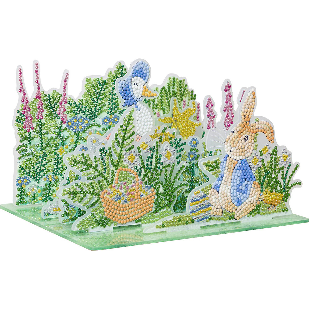 Peter Rabbit - Crystal Art 3D-Szene