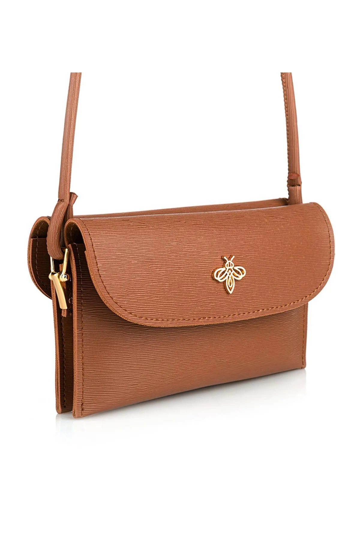 Lucky Bees  Crossbody-Umhängetasche mit zwei Taschen für Damen