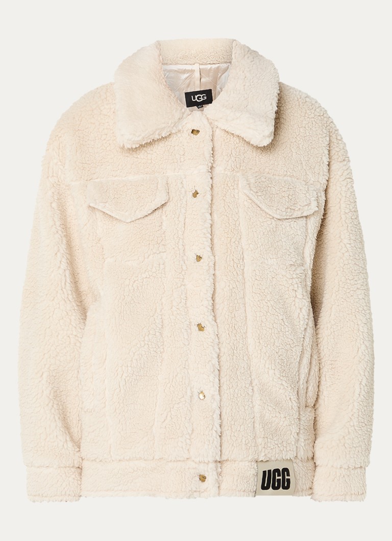 Teddy bunda UGG Frankin s náprsními kapsami