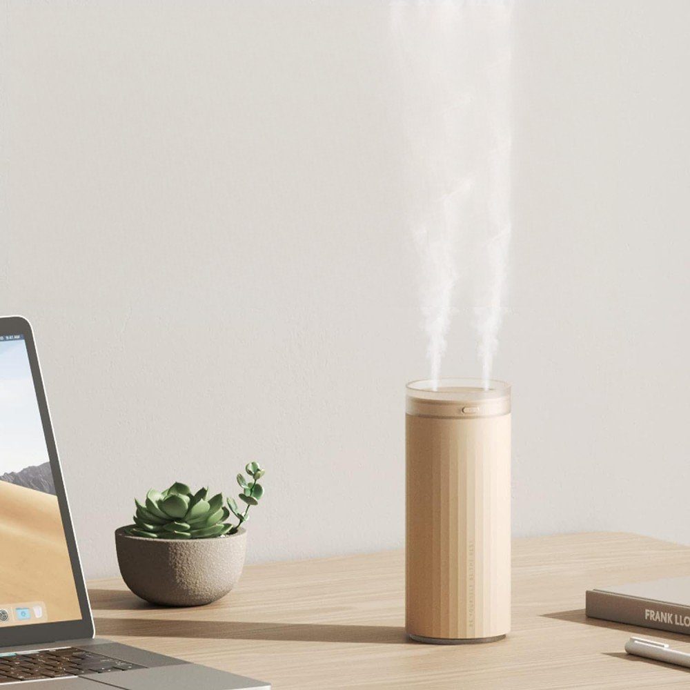 MOUTEN Diffuser Tragbarer Mini-Doppelnebel-Luftbefeuchter mit 4000 mAh