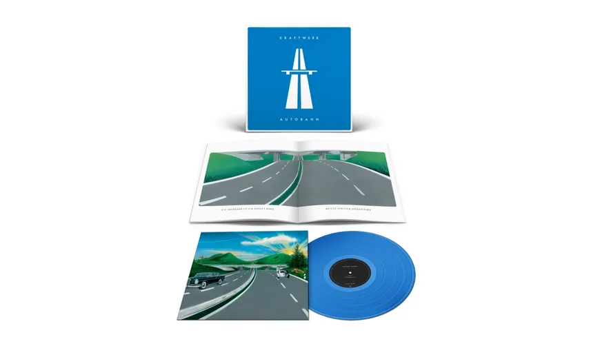 Autobahn(Colored Vinyl) Tranparent Blue Vinyl