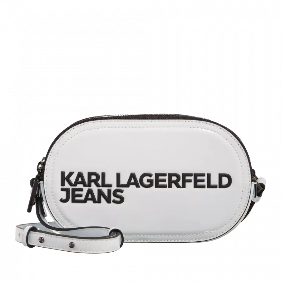 Karl Lagerfeld Jeans - Karl Lagerfeld Jeans Shoulder Bags Textil White - weiß