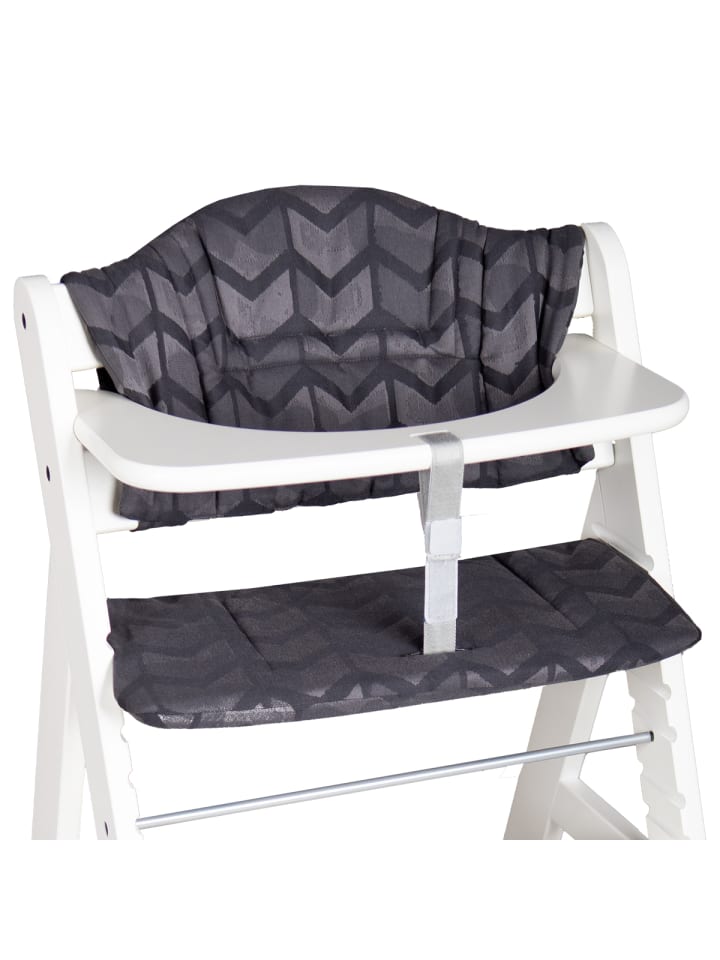Hoppediz Kinderstuhlpolster Hochstuhl Sitzkissen Set für Hauck Alpha in Amsterdam black günstig kaufen onesize