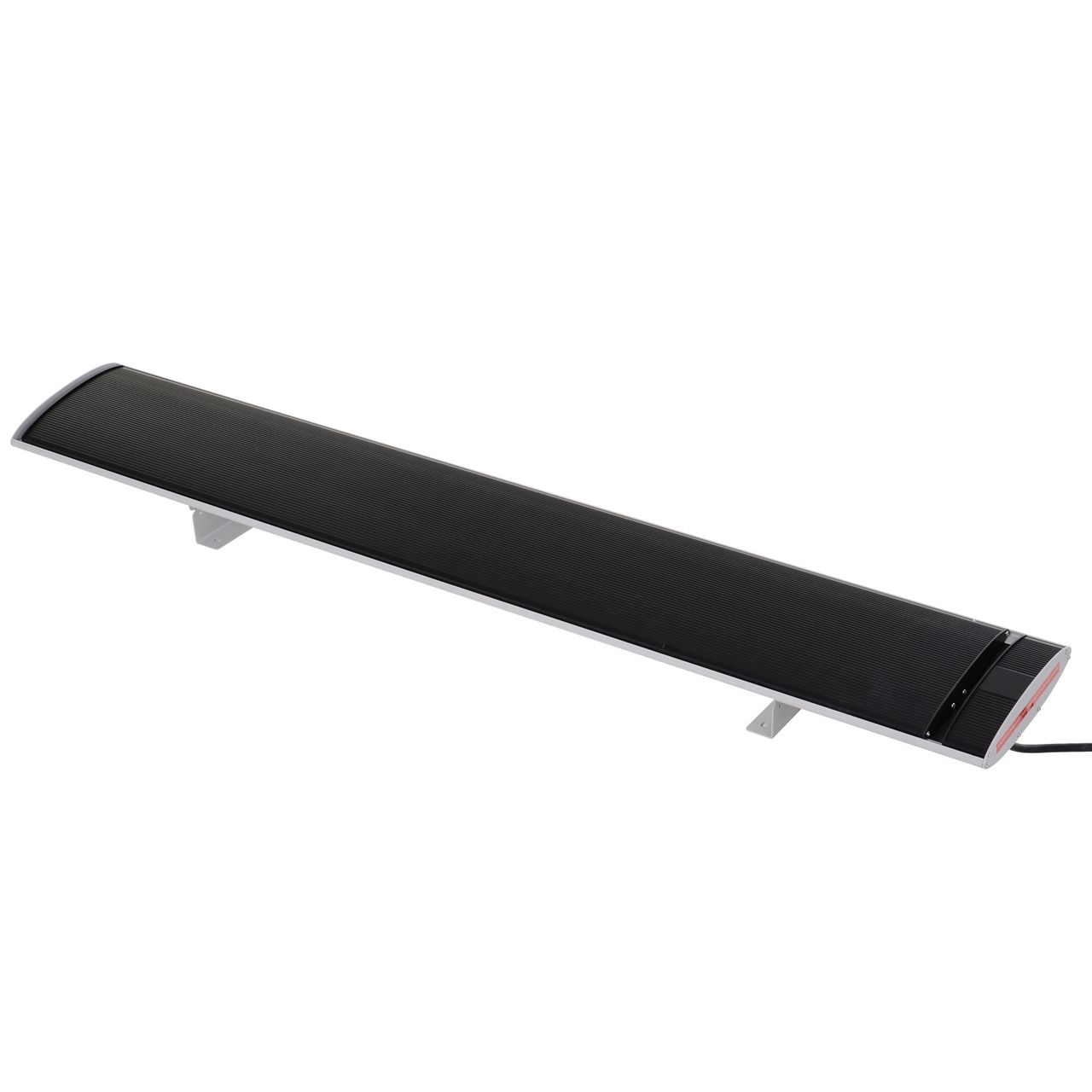 Outsunny Outdoor-Heizung 2400 W Heizstrahler Alu 133 x 20 x 4,8 cm