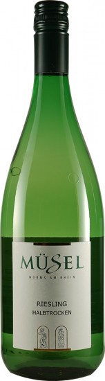 2021 Riesling halbtrocken 1,0 L - Weingut Müsel