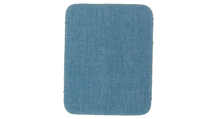 Mono Quick Bügelmotiv Flicken light blue