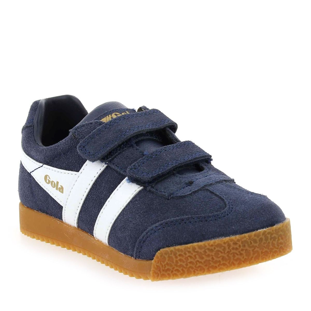 Gola  HARRIER VELCRO CKA192 - marine blanc