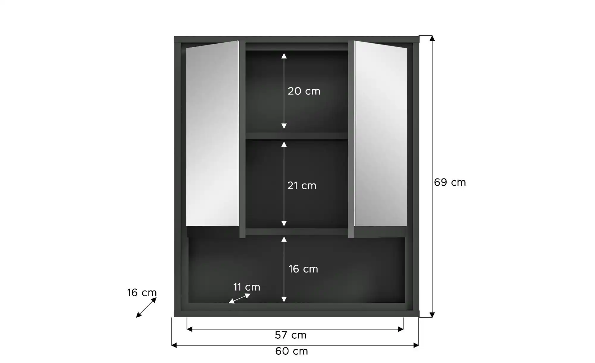 Spiegelschrank