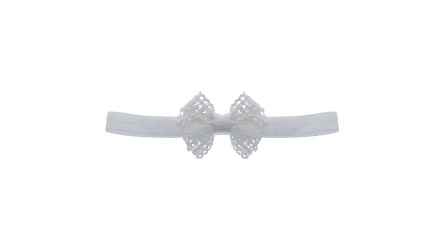 PARSA Beauty Baby Haarband Spitze Weiß