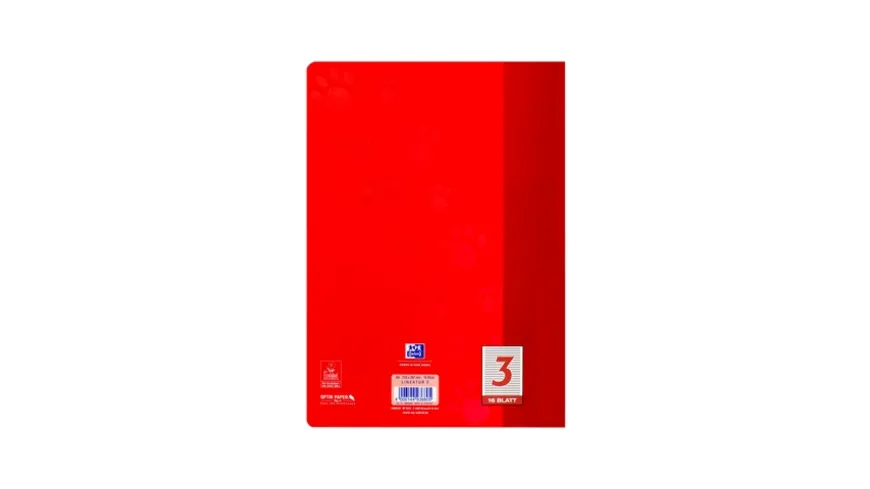 Oxford Heft A4 Lineatur 3 16 Blatt