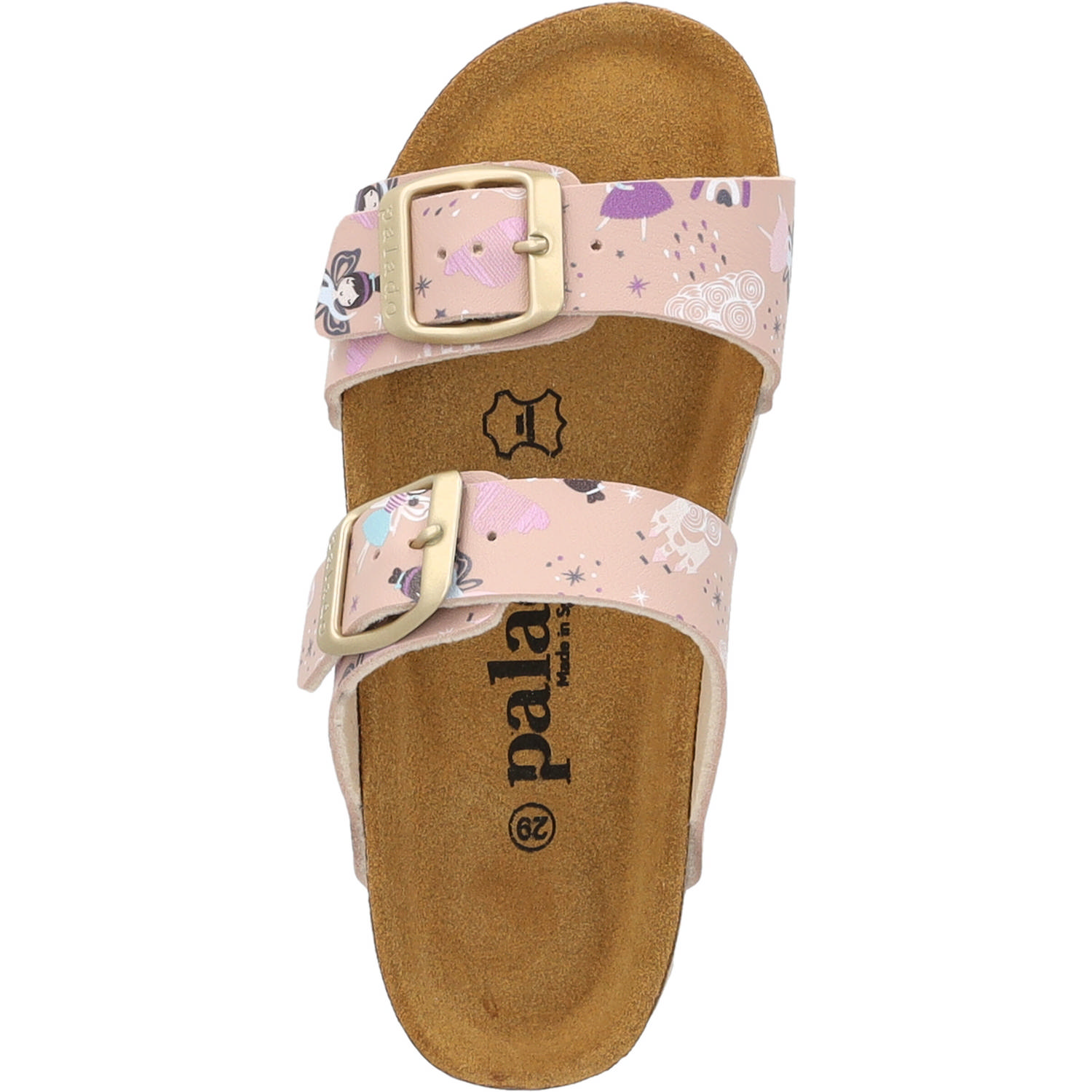 Palado Kids Samos G Print, Pantoletten, Kinder, Puder Fairy