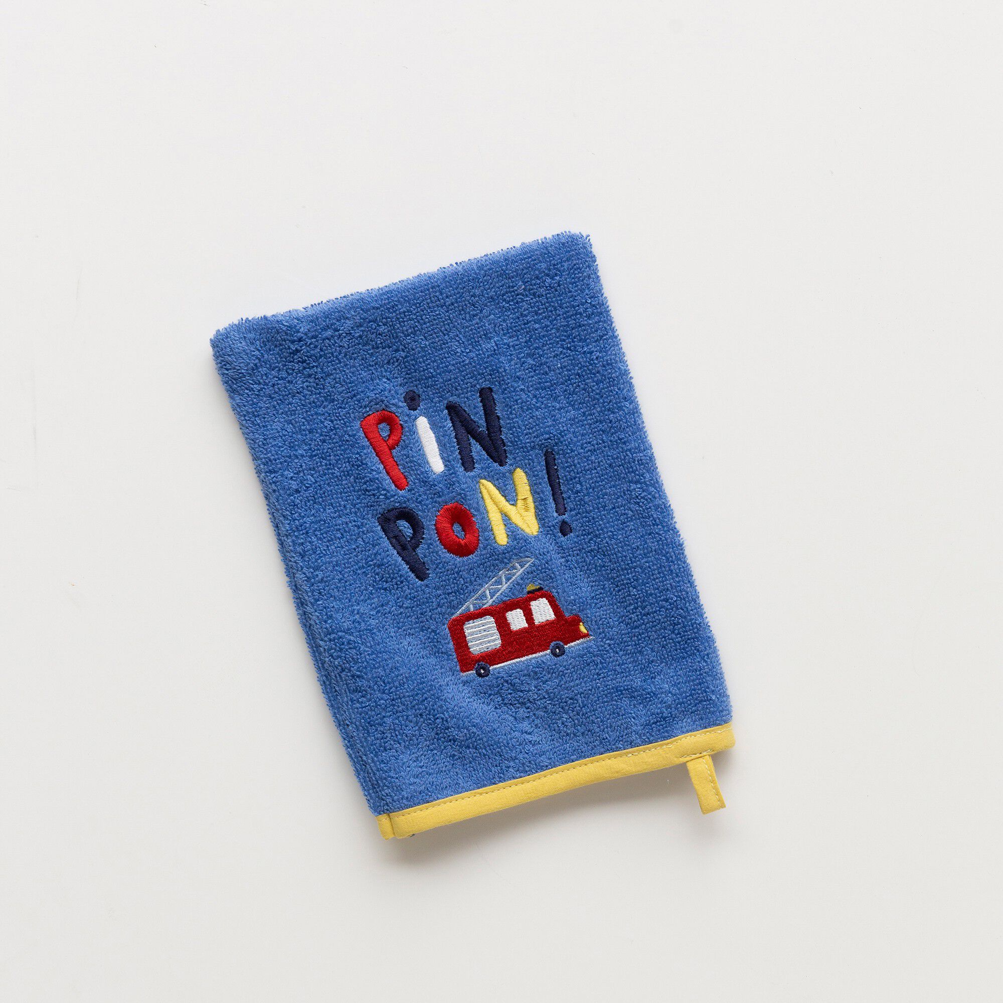 Collection éponge enfant brodée Pin-pon