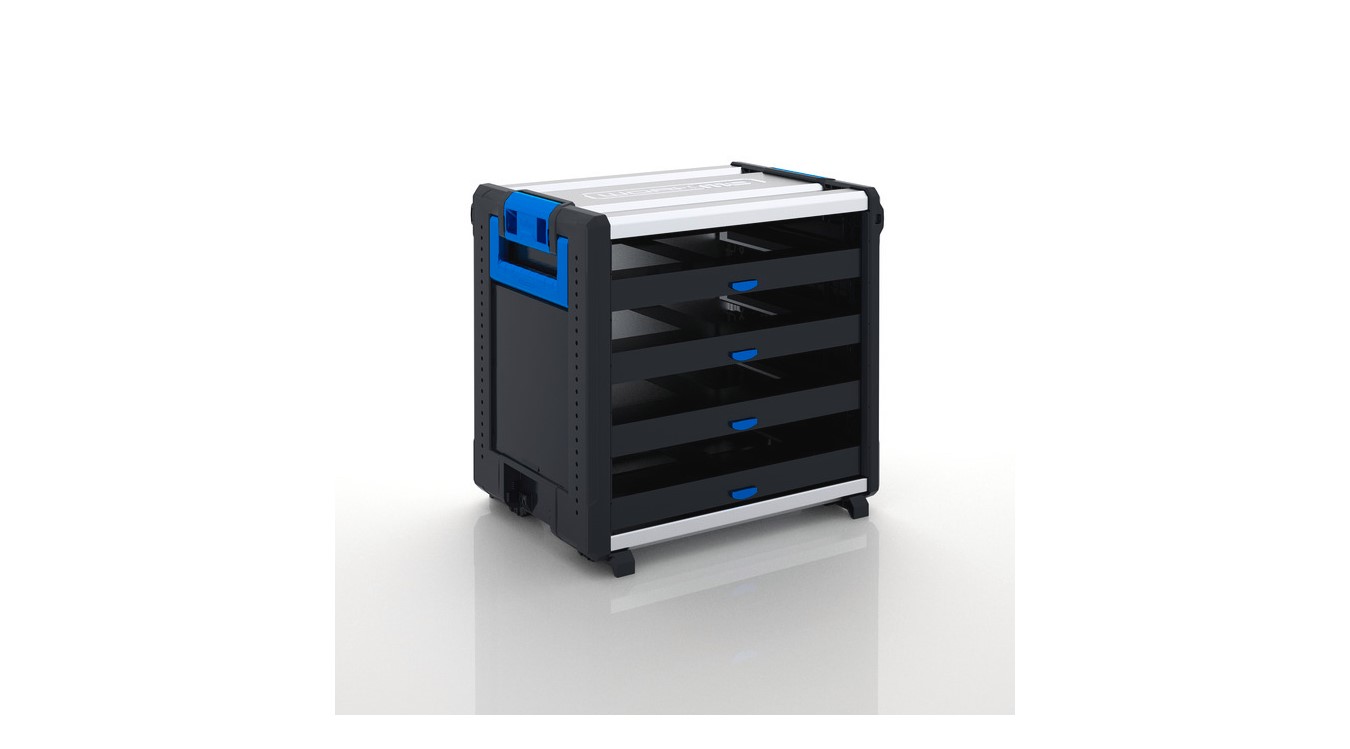 Sortimo 1000003914 WorkMo 24-500 met 4 kofferlades