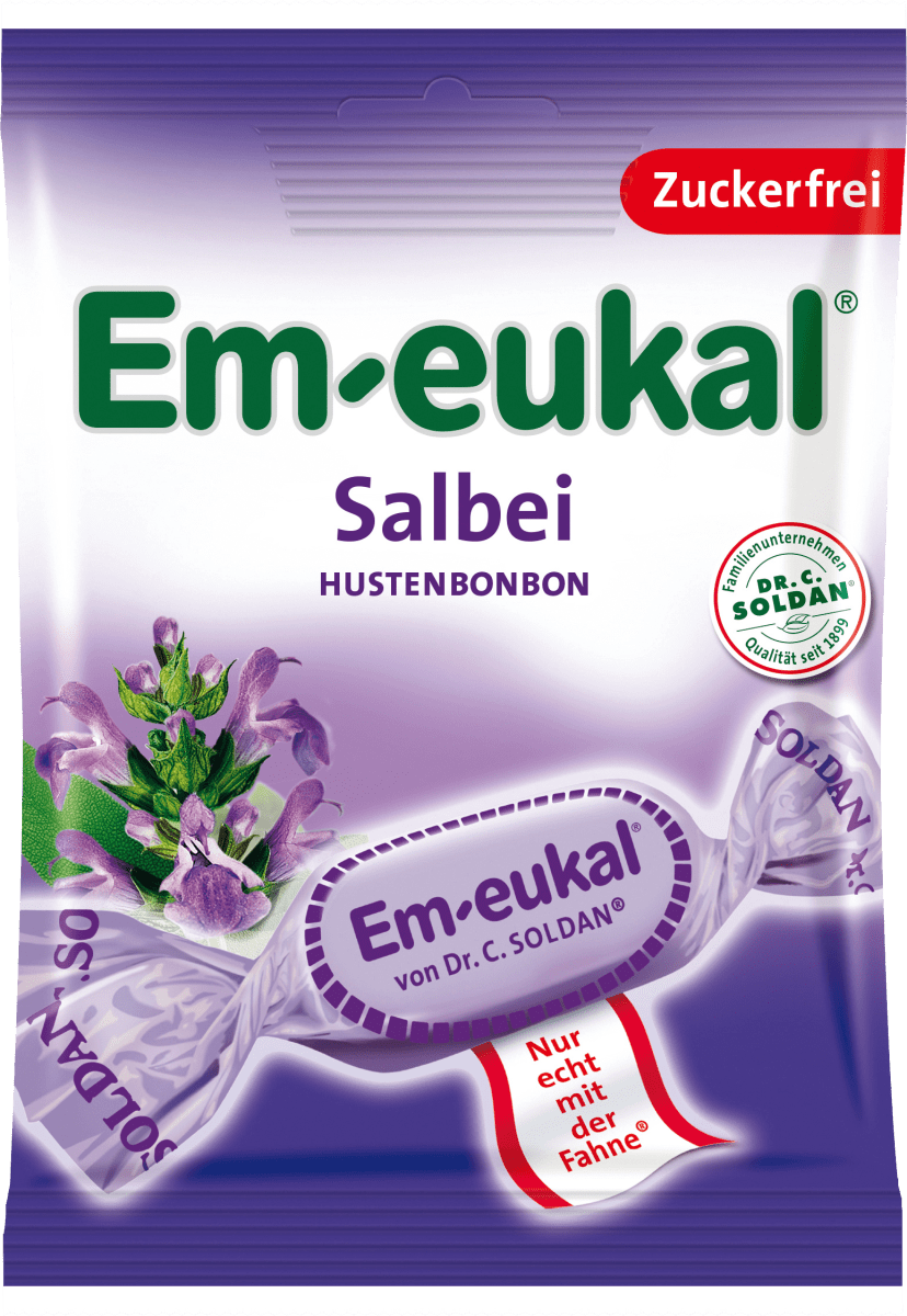 Bonbon, Salbei, zuckerfrei, 75 g