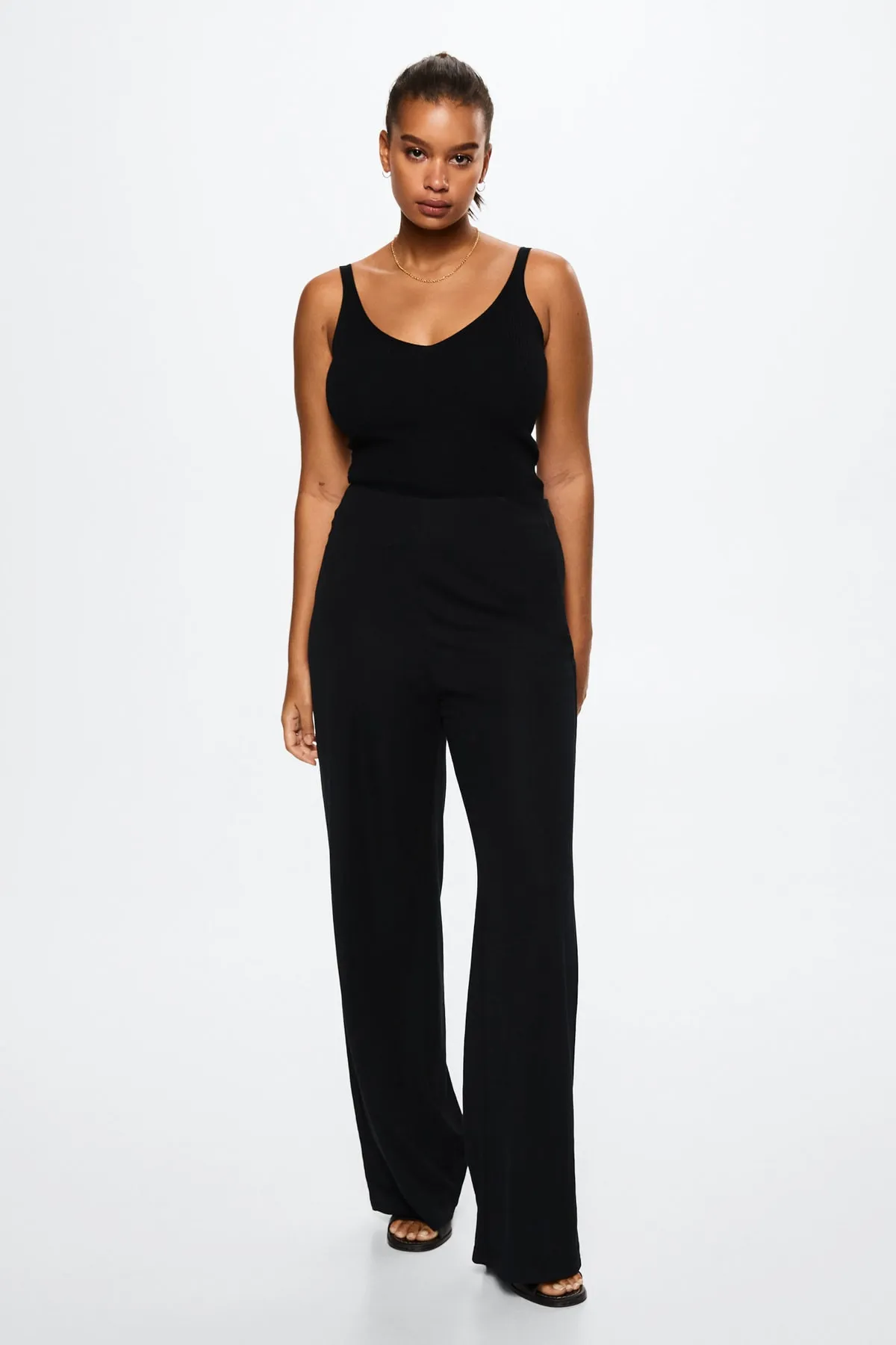 MANGO  37050456 Frau / Mädchen Schwarz