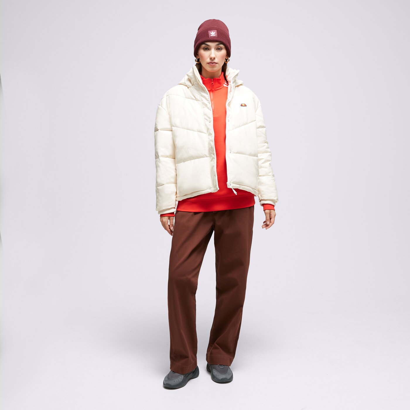 ELLESSE DAUNENJACKE TARANTINO OFF WHT PADDED JACKET Beige