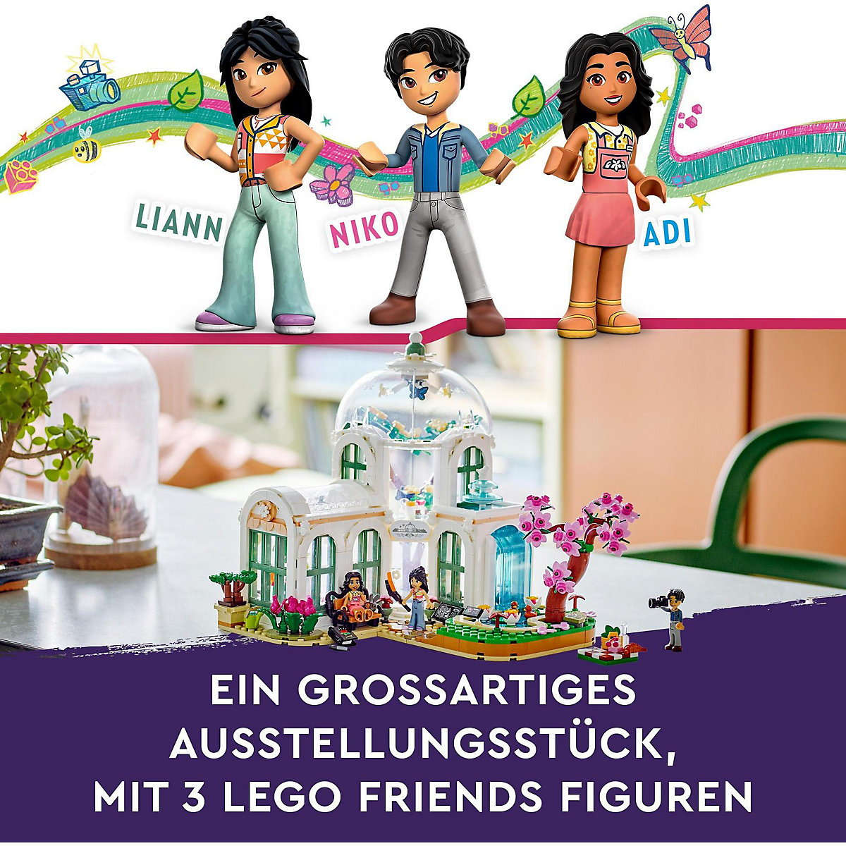 LEGO® Friends 41757 Botanischer Garten