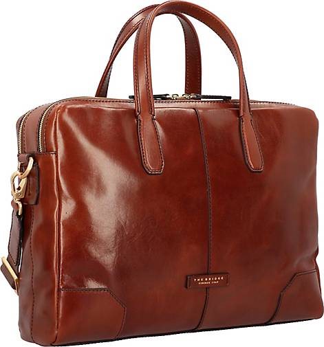 The Bridge Vespucci Aktentasche Leder 41 cm Laptopfach