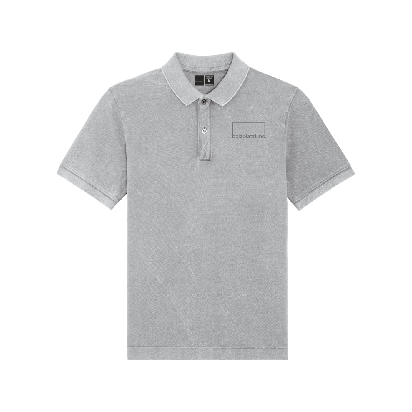 Bolzplatzkind "Bolzplatzkind" Polo Grau