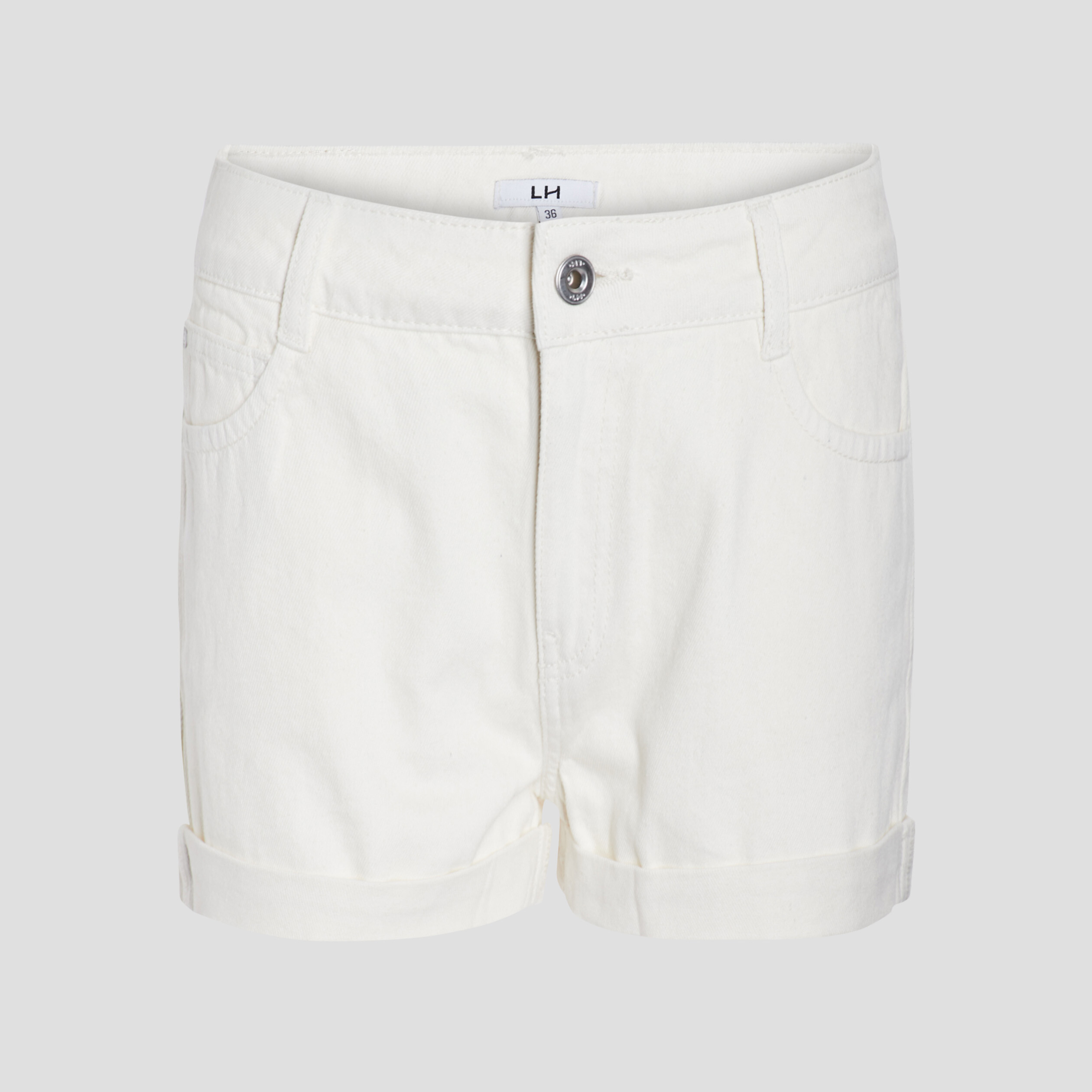 Short droit blanc femme | La Halle