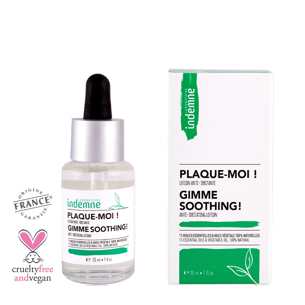 indemne Lotion Plaque-moi ! Lotion ant-irritante visage et corps
