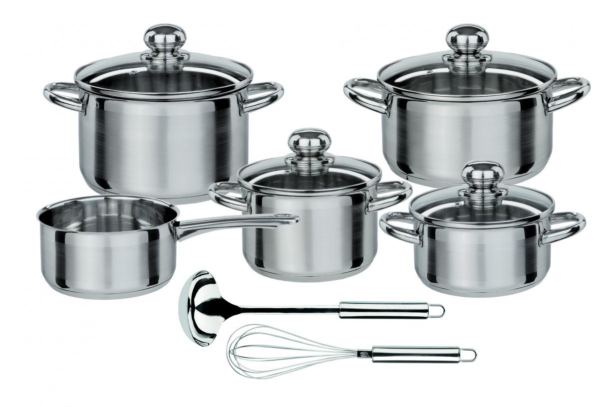 GSW Kochtopf Set Silver Star 11-tlg.