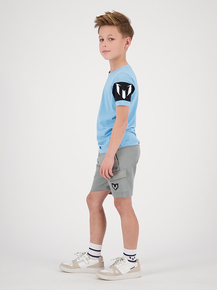 Messi Sweatshorts in Grau günstig kaufen