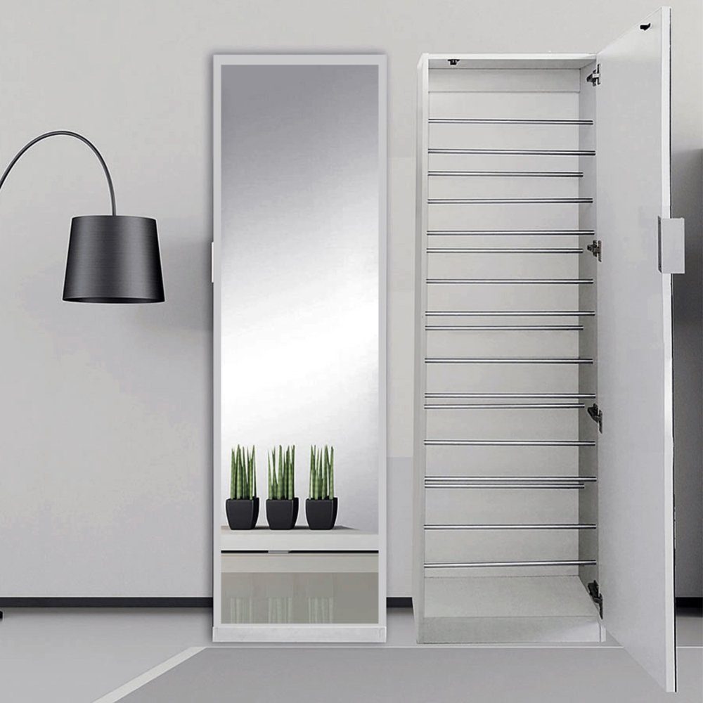 Mucola Schuhschrank Garderobenschrank Schuhschrank Schuhregal Schuhkommode Schuhablage (1-St., Premium-Schuhschrank) Verbesserte Robustheit dank stabiler Spanplatten