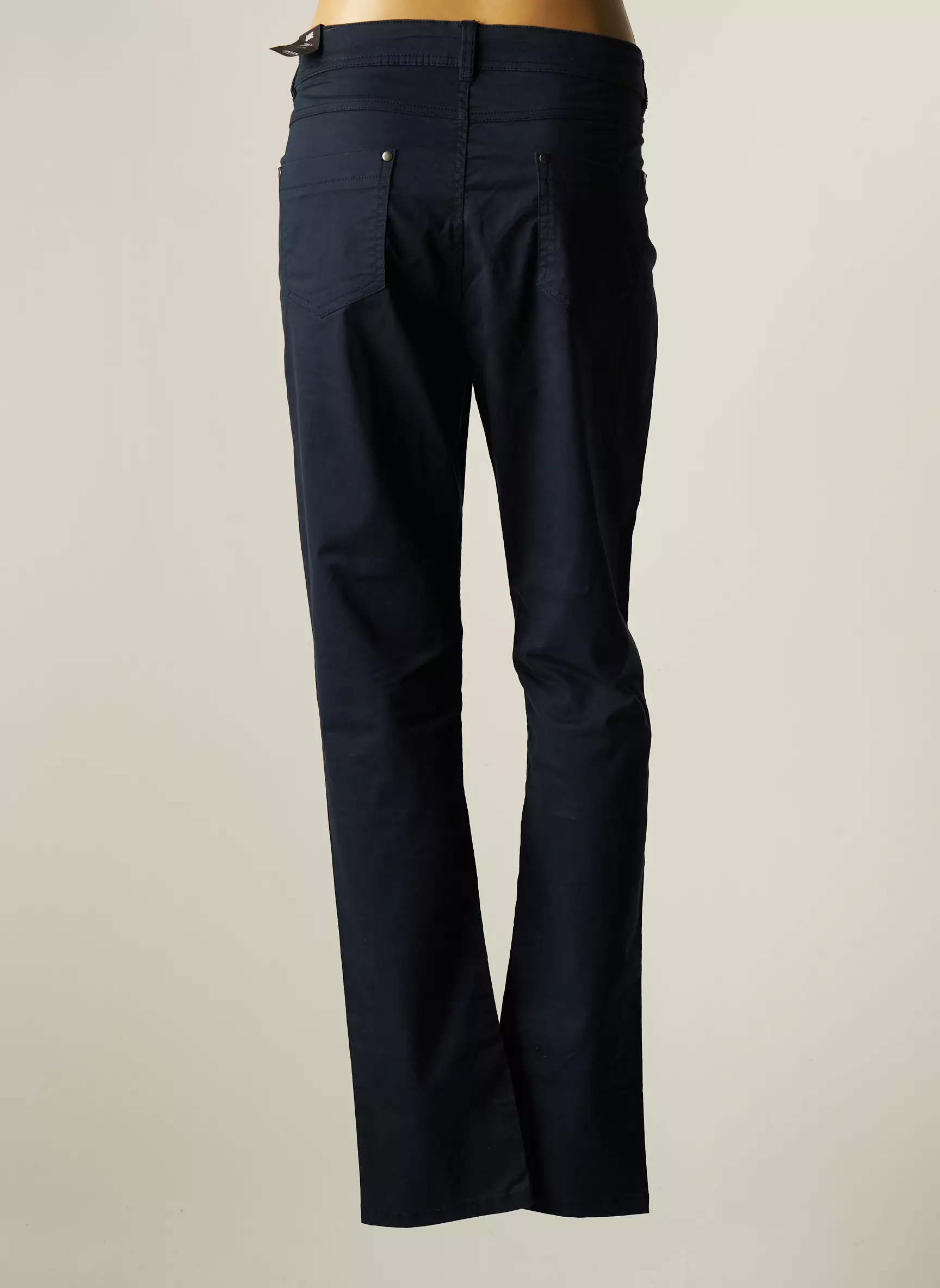 Jensen Pantalons Slim Femme couleur bleu