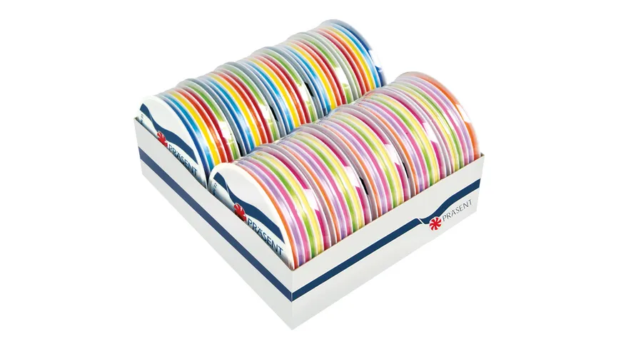 PRÄSENT Polyringelband Color Mix 36 m