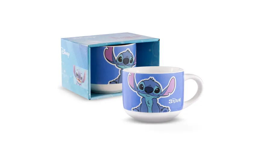 Stitch Jumbo-Tasse aus Porzellan
