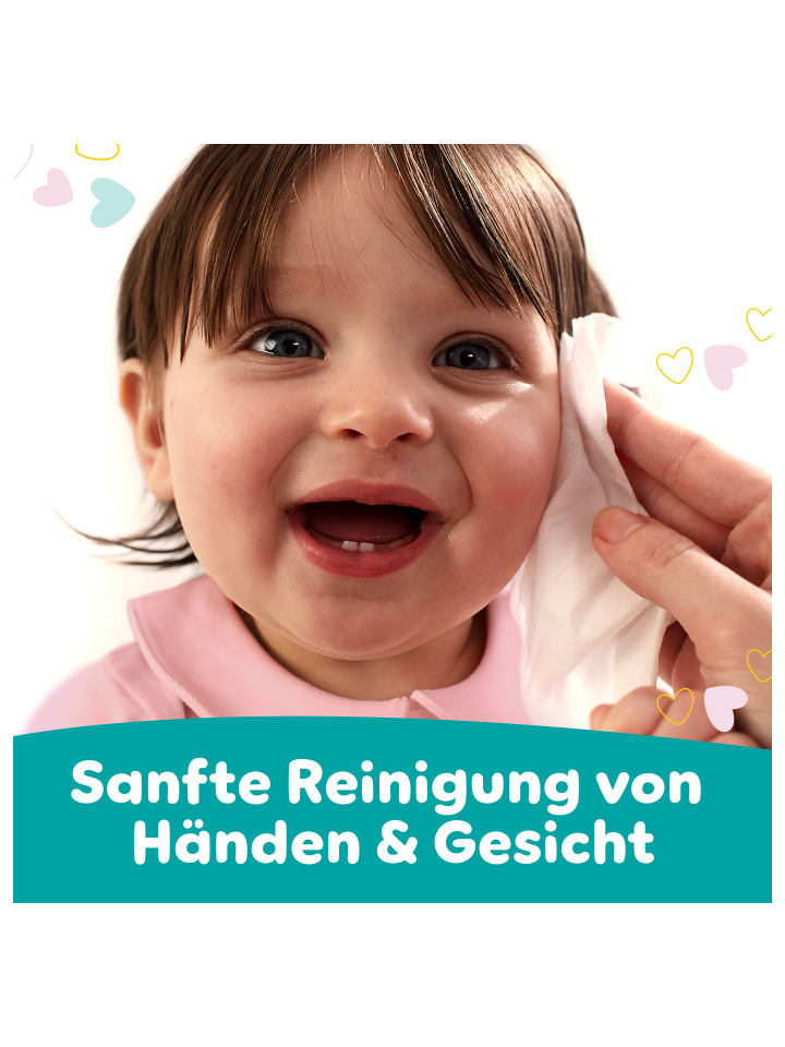 Pampers Pampers Sensitive Feuchttücher 15 Packungen = 1200 Feuchttücher günstig kaufen onesize