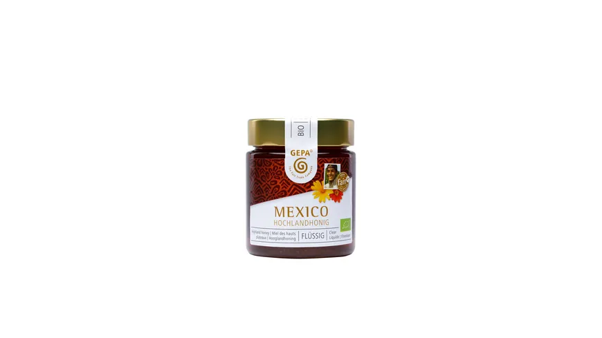 GEPA Bio Mexico Hochlandhonig Flüssig 500 g
