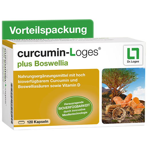 CURCUMIN-LOGES plus Boswellia Kapseln  120 St  Kapseln