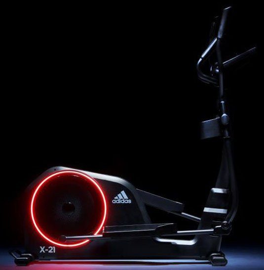 adidas Performance Crosstrainer-Ergometer X-21, mit LED-Beleuchtung