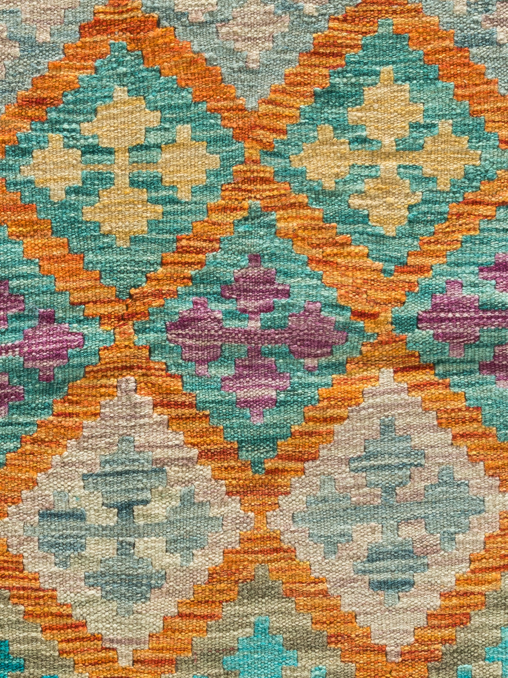 Afghan Kelim ca. 78 x 189 cm, Unikat / Einzelstück