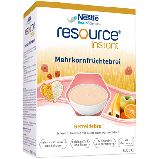 RESOURCE Mehrkorn Früchtebrei Pulver  600 g  Pulver