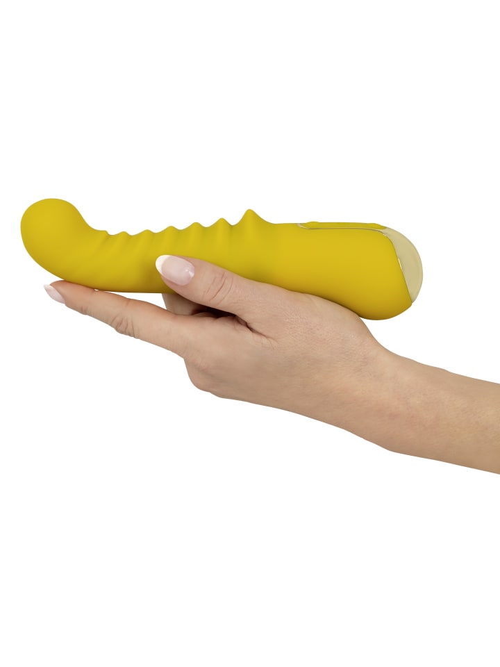 Your new favorite Vibrator G-Spot Vibrator in gelb günstig kaufen 20 cm
