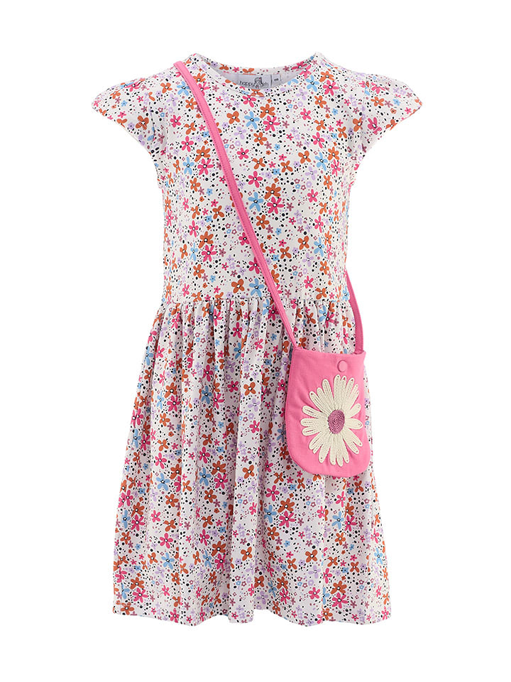 happy girls by Eisend Kleid in Weiß/ Bunt günstig kaufen