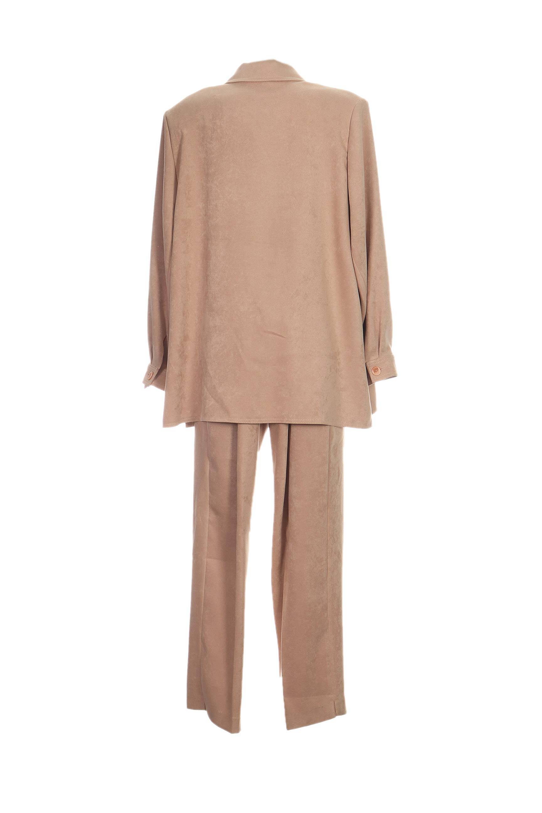 Nonet Pantalon Veste Femme couleur beige
