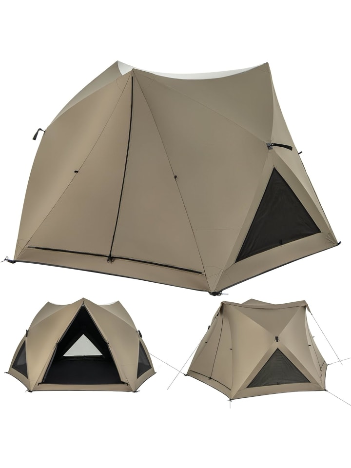 COSTWAY Pop Up Zelt für 4-6 Personen in Grün günstig kaufen onesize
