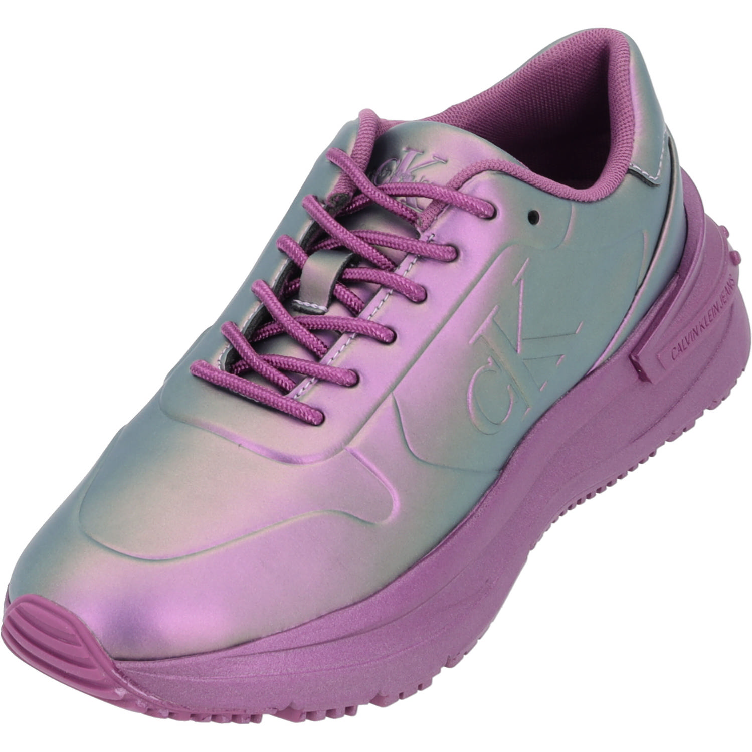 Calvin Klein YW0YW01129, Schnürschuhe, Damen, Pink Lila