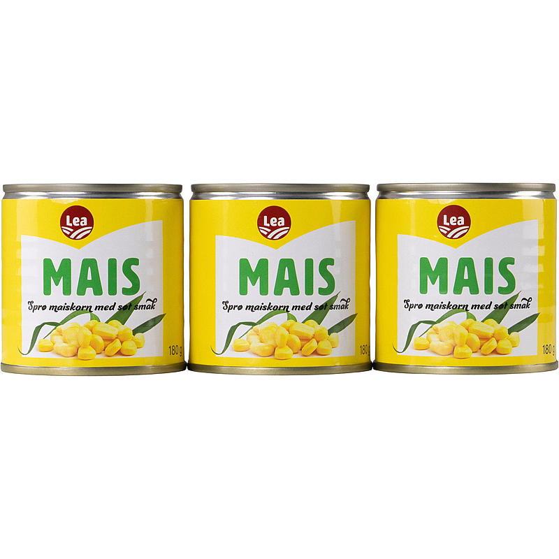 Lea Mais 3-pk 3x180 g LEA