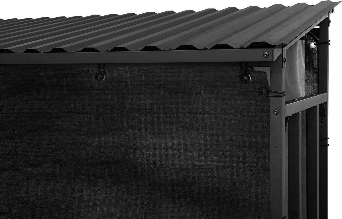 Heidenfeld Kaminholzregal Regenabdeckung für Kaminholzregal BR100, BxTxH:135x70x165 cm, (135 x 70 x 165 cm, Schutzhülle mit Reißverschluss, Wasser- & Winddicht), Abdeckung Abdeckplane Schutzhölle Schutzhaube - Allwetterschutz