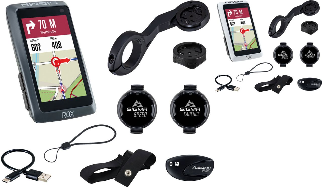 SIGMA ROX 12.1 EVO Sensor Set - GPS-Fahrrad Navigationssystem kaufen | Bike-Discount