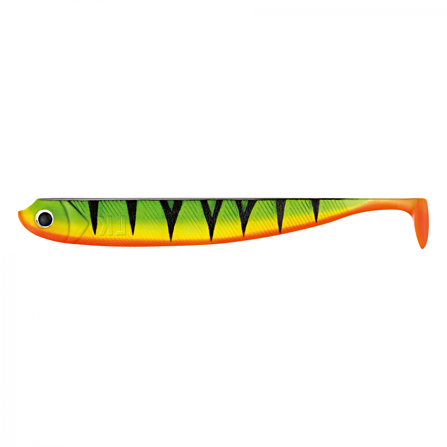 Lieblingsköder Gummifisch Zanderköder (12,5 cm, Firetiger)