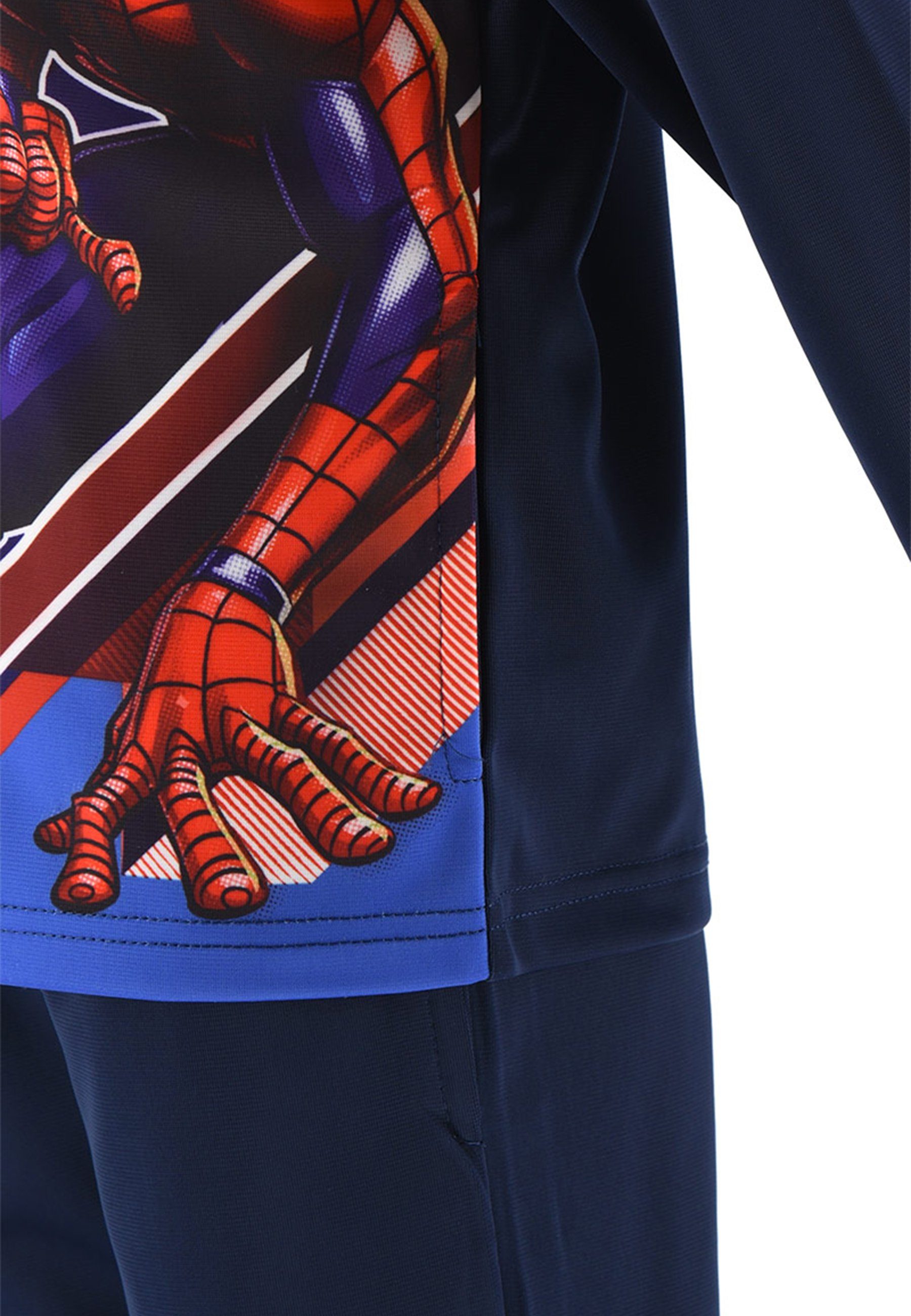 Spiderman Jogginganzug Marvel Kinder Jungen Trainings-Jacke mit Jogging-Hose Trainings-Anzug (SET, 2-tlg)