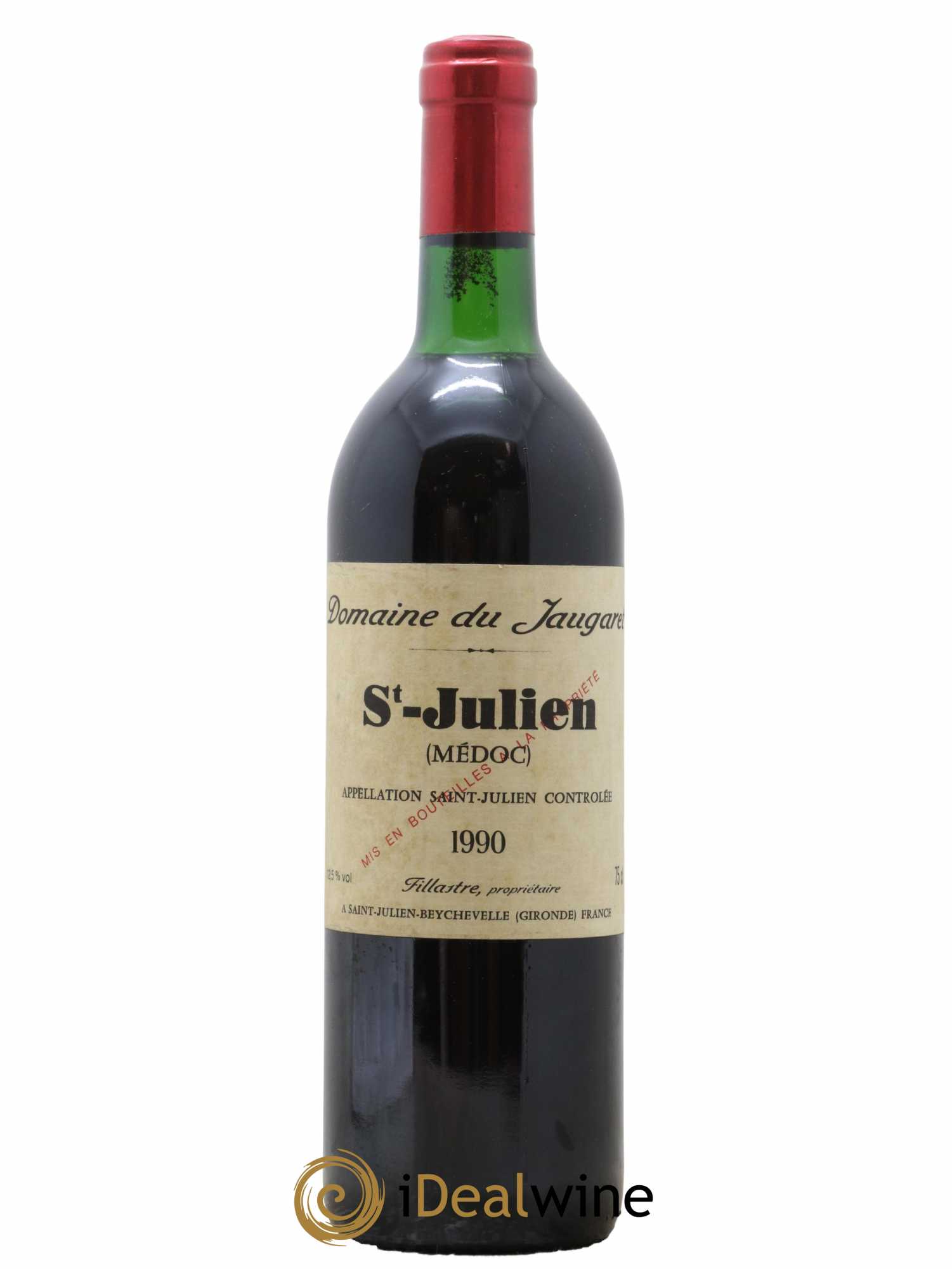 Domaine du Jaugaret  1990 - Lot de 1 Bouteille