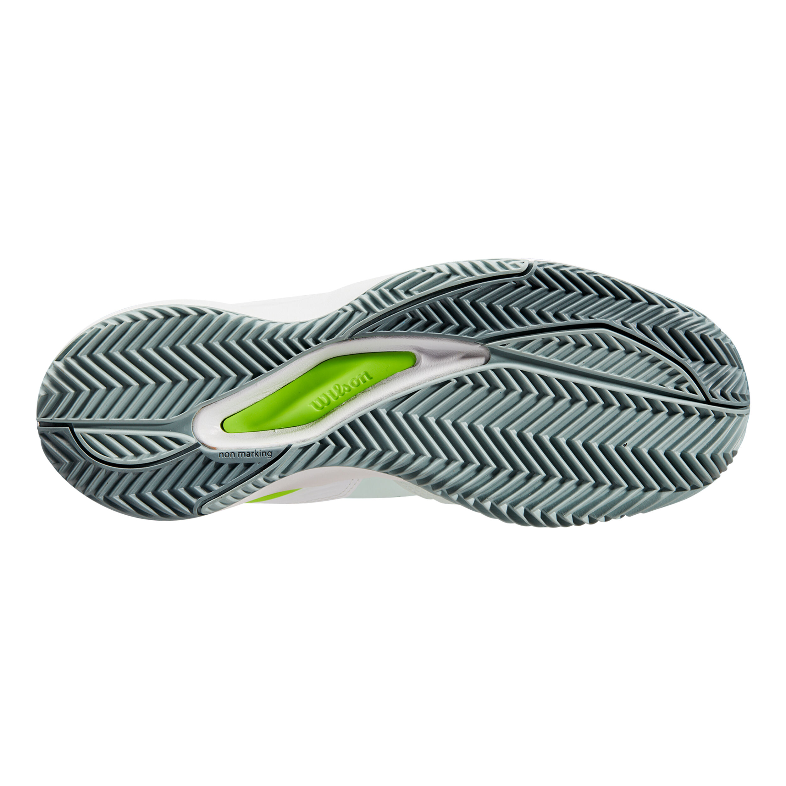 Rush Pro ACE CLY Sandplatzschuh Damen - Mint, Weiß